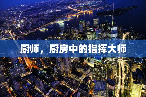 厨师，厨房中的指挥大师