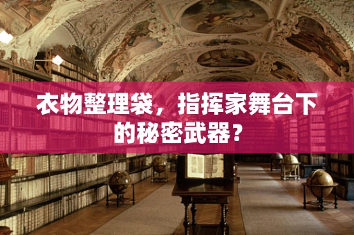 衣物整理袋，指挥家舞台下的秘密武器？
