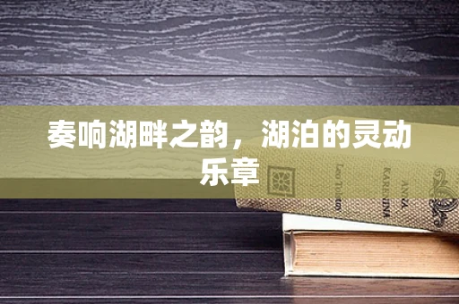 奏响湖畔之韵，湖泊的灵动乐章