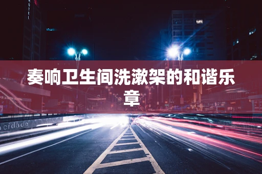 奏响卫生间洗漱架的和谐乐章