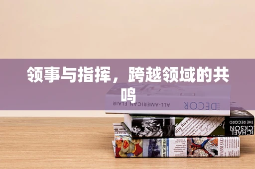 领事与指挥，跨越领域的共鸣