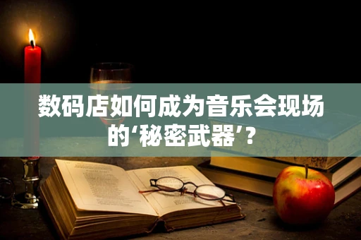 数码店如何成为音乐会现场的‘秘密武器’？