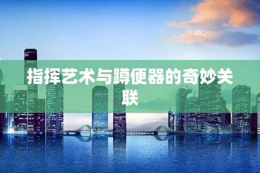 指挥艺术与蹲便器的奇妙关联