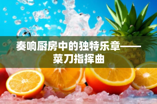 奏响厨房中的独特乐章——菜刀指挥曲