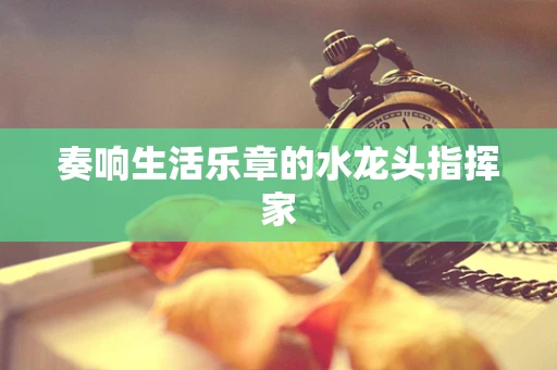 奏响生活乐章的水龙头指挥家