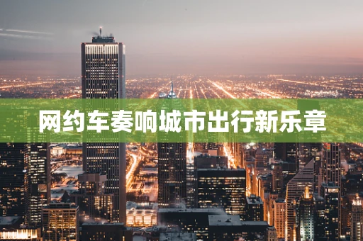 网约车奏响城市出行新乐章