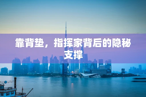 靠背垫，指挥家背后的隐秘支撑