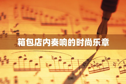 箱包店内奏响的时尚乐章
