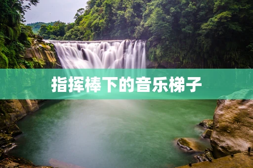 指挥棒下的音乐梯子