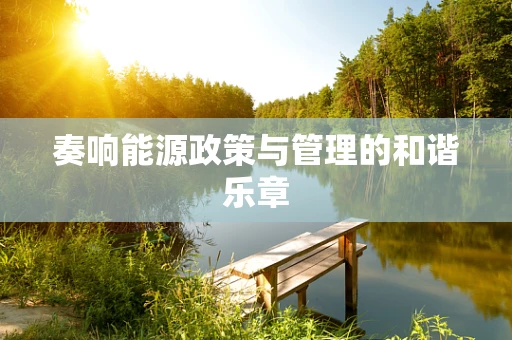 奏响能源政策与管理的和谐乐章