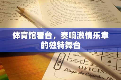 体育馆看台，奏响激情乐章的独特舞台