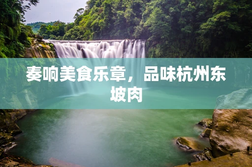 奏响美食乐章，品味杭州东坡肉