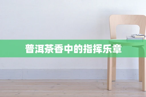 普洱茶香中的指挥乐章