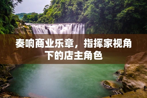 奏响商业乐章，指挥家视角下的店主角色