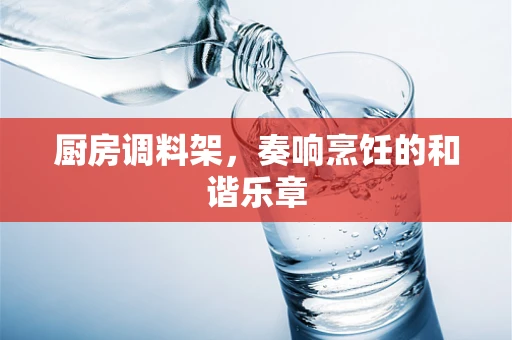 厨房调料架，奏响烹饪的和谐乐章