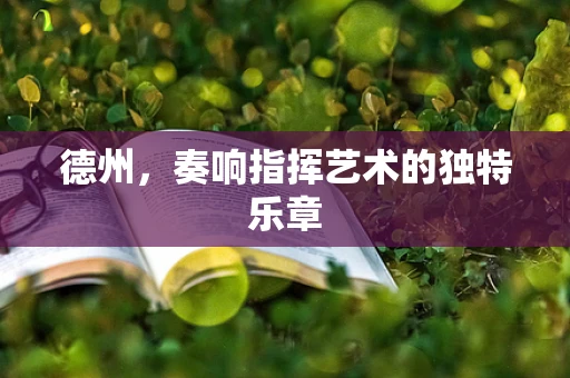 德州，奏响指挥艺术的独特乐章