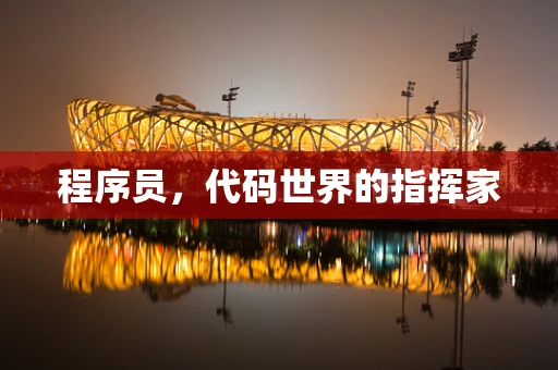 程序员，代码世界的指挥家