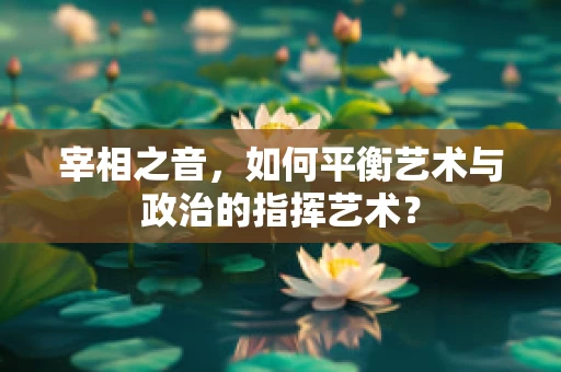 宰相之音，如何平衡艺术与政治的指挥艺术？