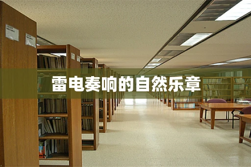 雷电奏响的自然乐章