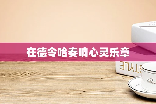 在德令哈奏响心灵乐章