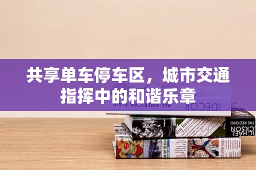 共享单车停车区，城市交通指挥中的和谐乐章