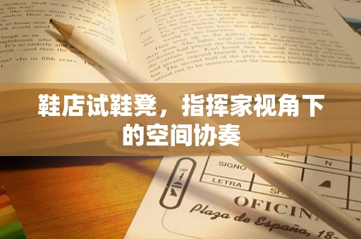 鞋店试鞋凳，指挥家视角下的空间协奏