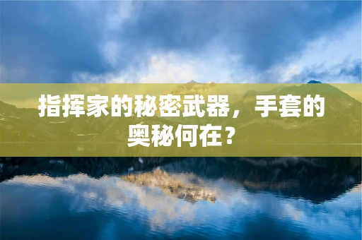 指挥家的秘密武器，手套的奥秘何在？
