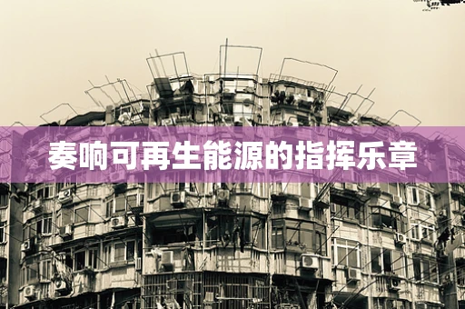 奏响可再生能源的指挥乐章