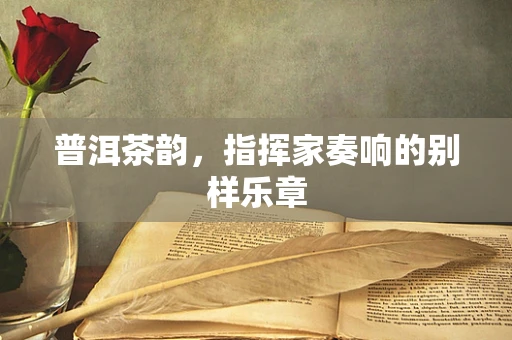 普洱茶韵，指挥家奏响的别样乐章