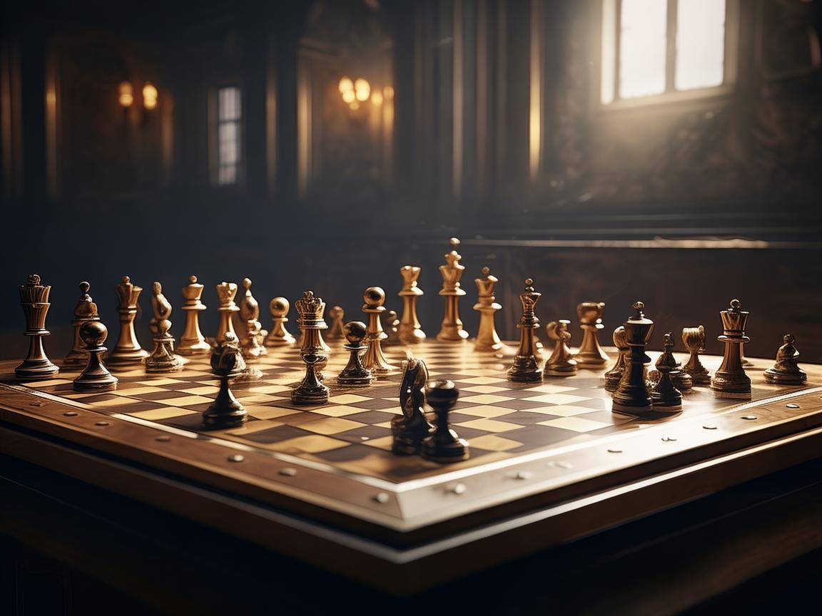 棋类游戏中的策略布局，指挥家视角下的智慧较量