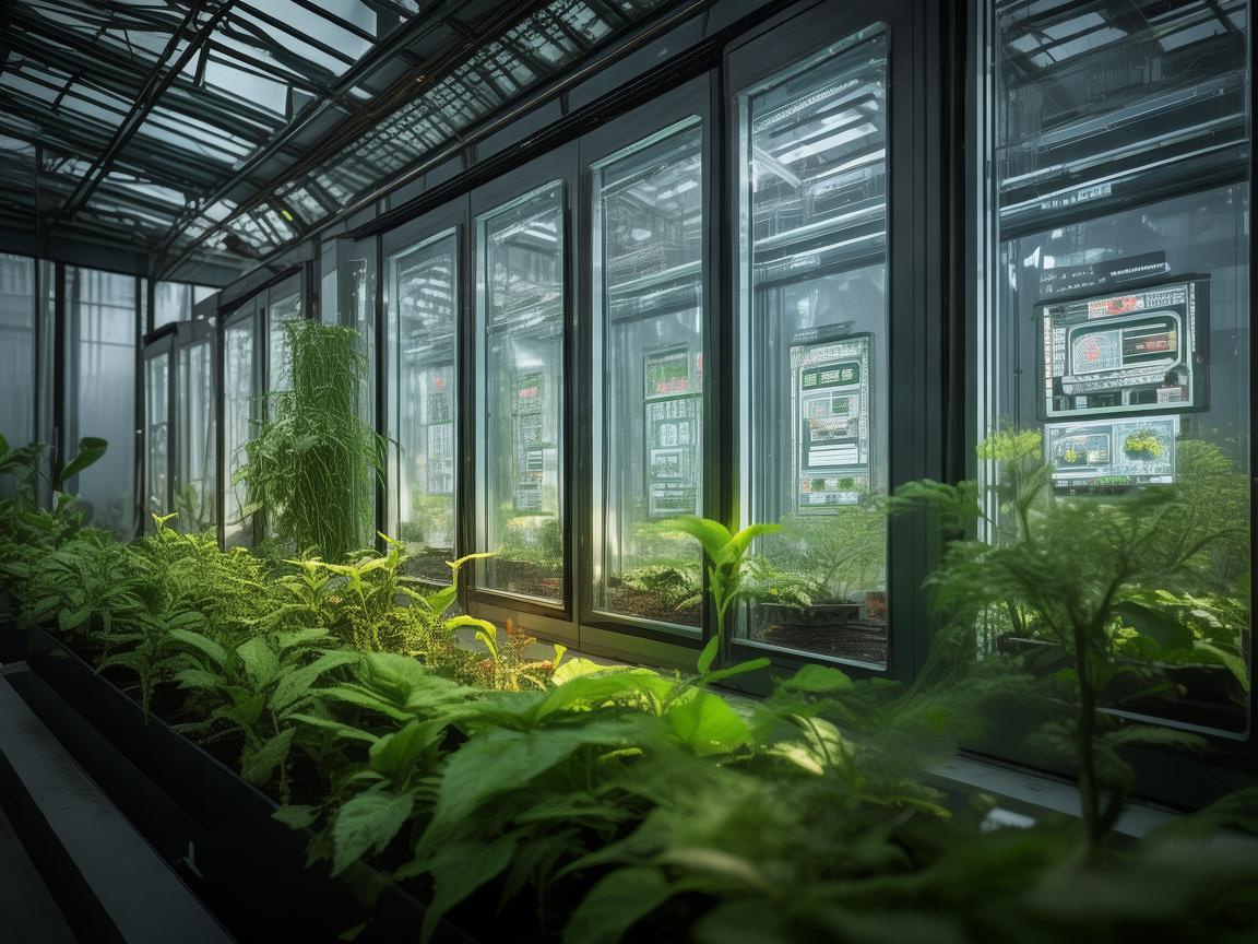 植物园温室，如何通过智能温控系统优化植物生长环境？