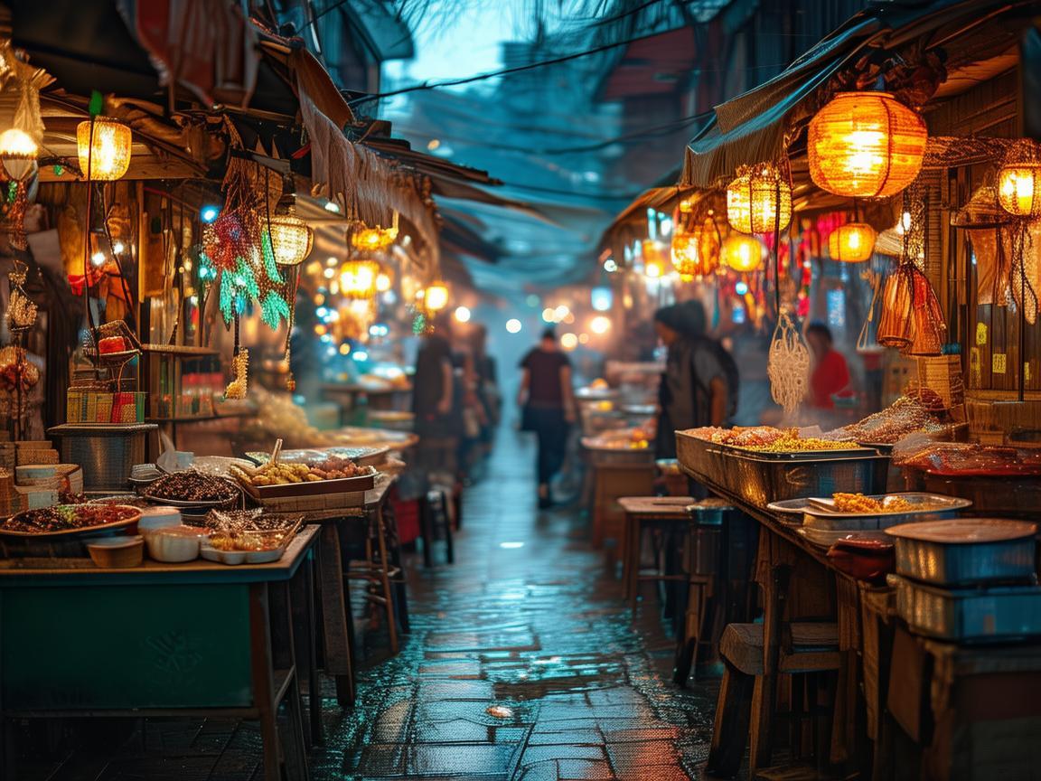 夜市摊，奏响生活的别样乐章