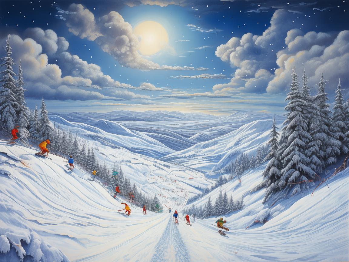 奏响滑雪场上的激昂乐章