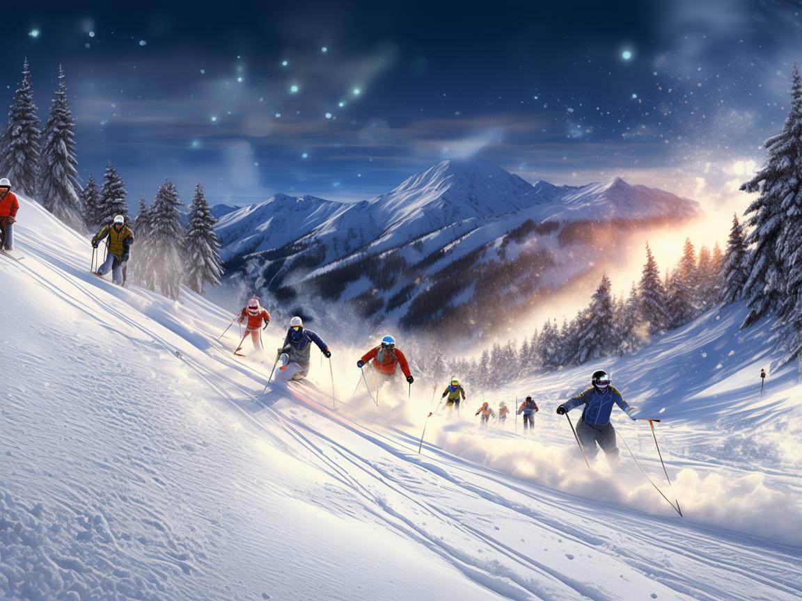 奏响滑雪场的激昂乐章