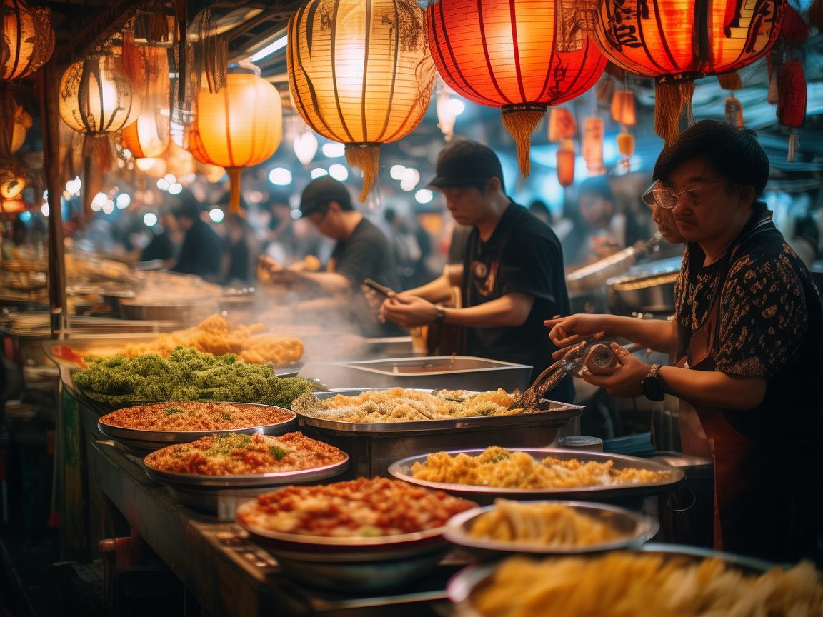 夜市美食节，如何用音乐为美食之旅增添灵魂？