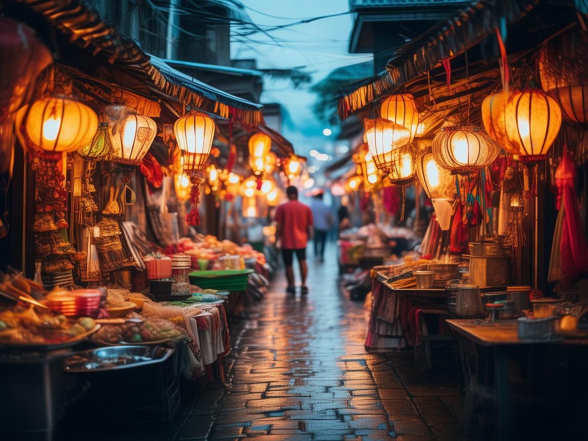 夜市街的交响，如何用音乐营造市集氛围？