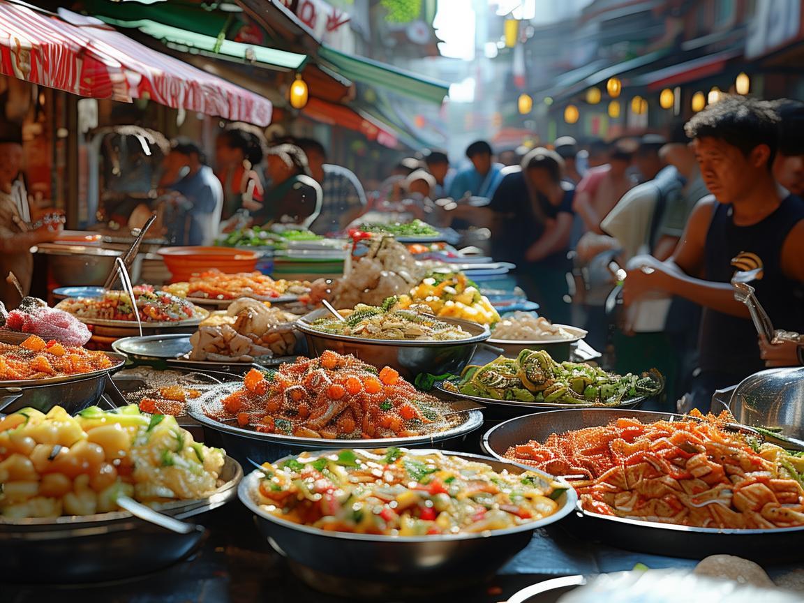 美食街的交响乐，如何让味蕾与音乐共舞？
