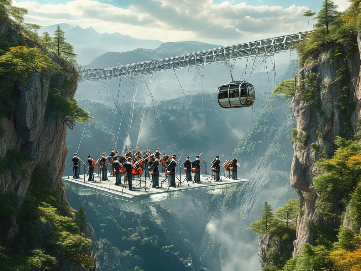 索道在交响乐团中的空中桥梁作用