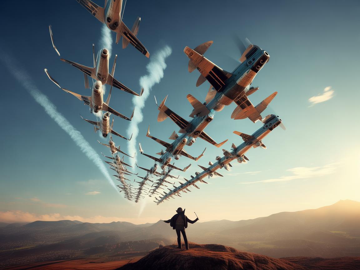 飞机交响曲，如何精准指挥空中编队？