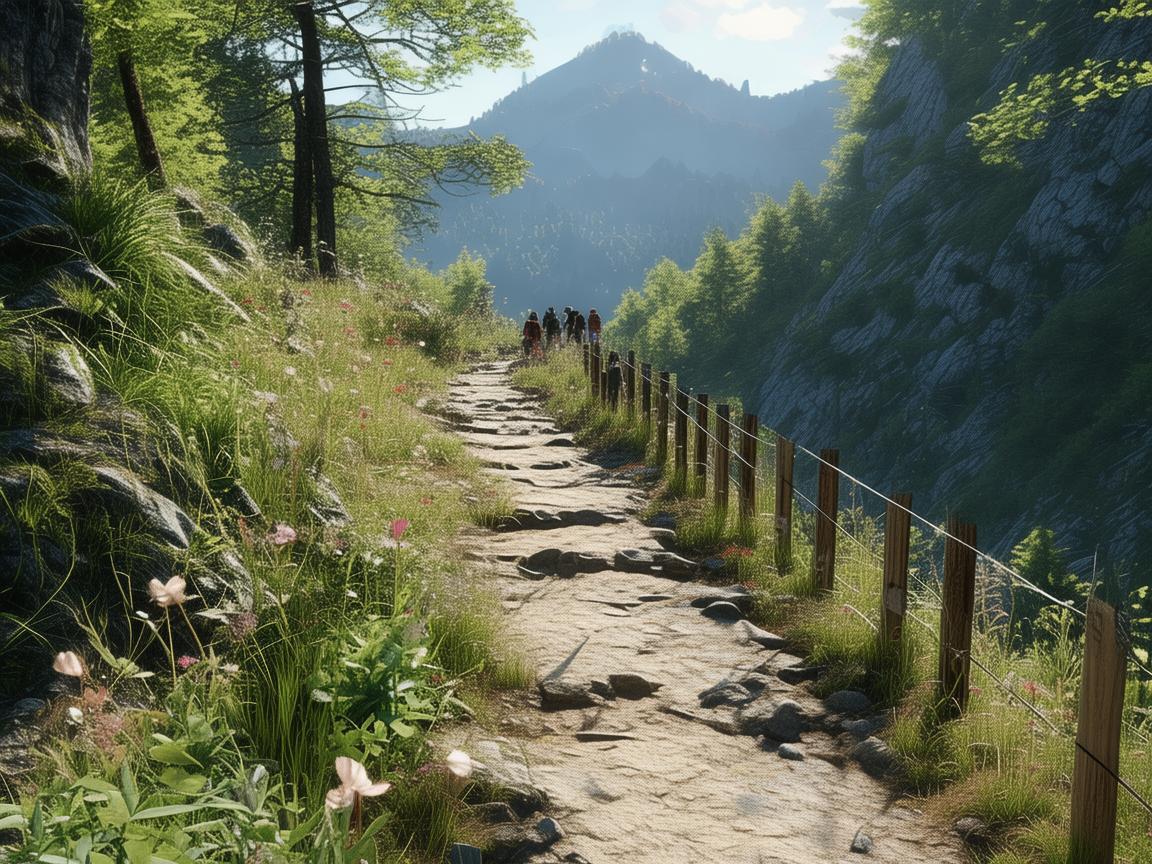 山区登山道，如何确保安全与效率的双重保障？