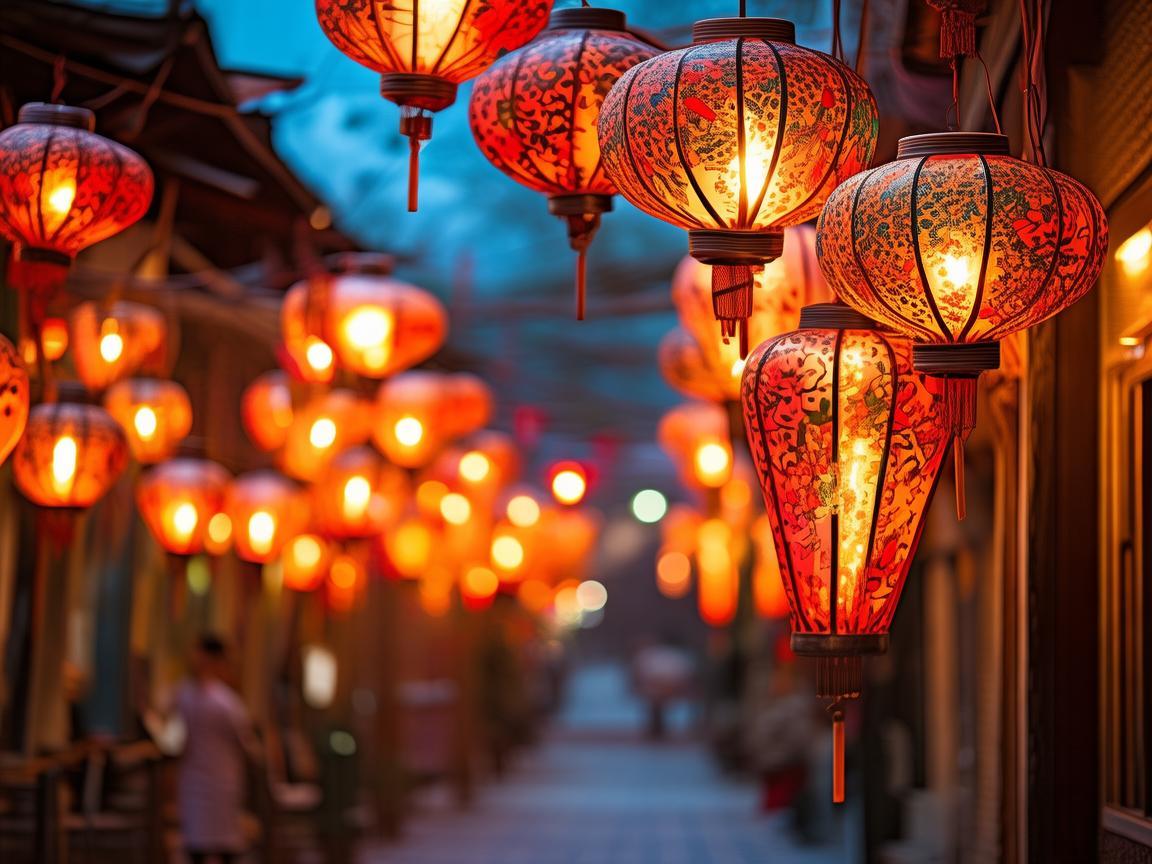 夜市街灯笼，点亮城市夜晚的旋律？