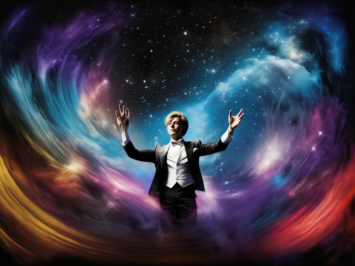 宇宙学视角下的音乐指挥，宇宙的和谐与音乐的节奏