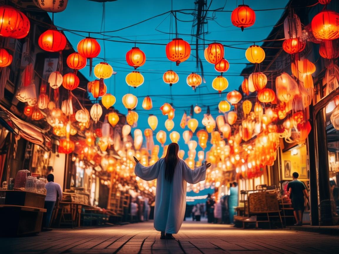 夜市街的交响，如何用音乐指挥营造独特氛围？