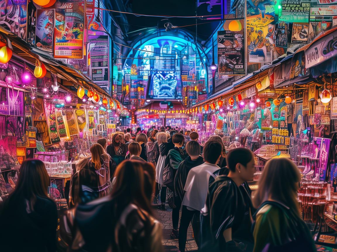 奏响夜市动漫展的奇幻乐章