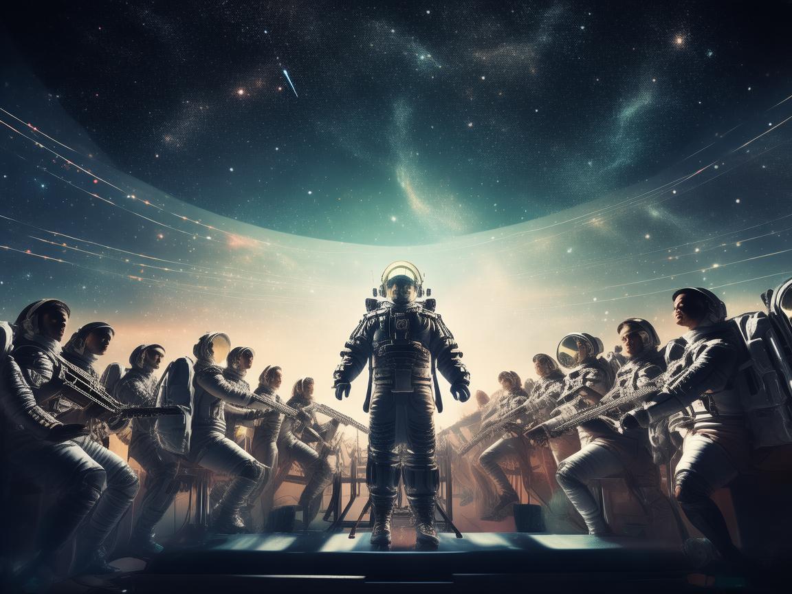 奏响太空乐章，宇航员与指挥家的星际共鸣