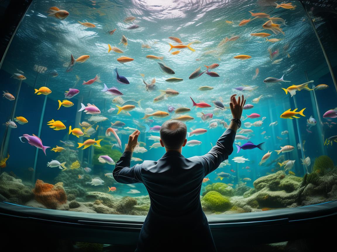 探索水族馆的交响乐章，指挥家的视角