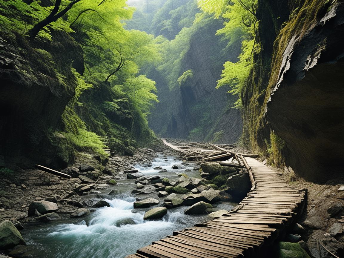峡谷栈道上的交响，如何确保音乐与自然景观的和谐共生？
