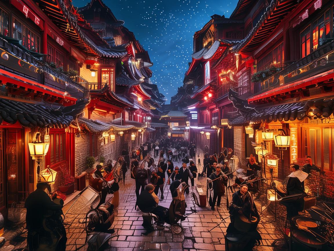 邛崃古城的音乐盛宴，如何在历史与现代间奏响和谐之音？
