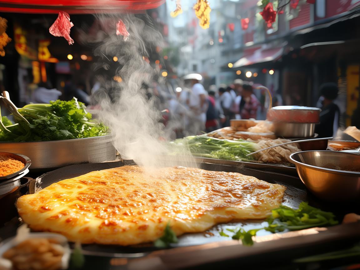 奏响鸡蛋灌饼的美食乐章