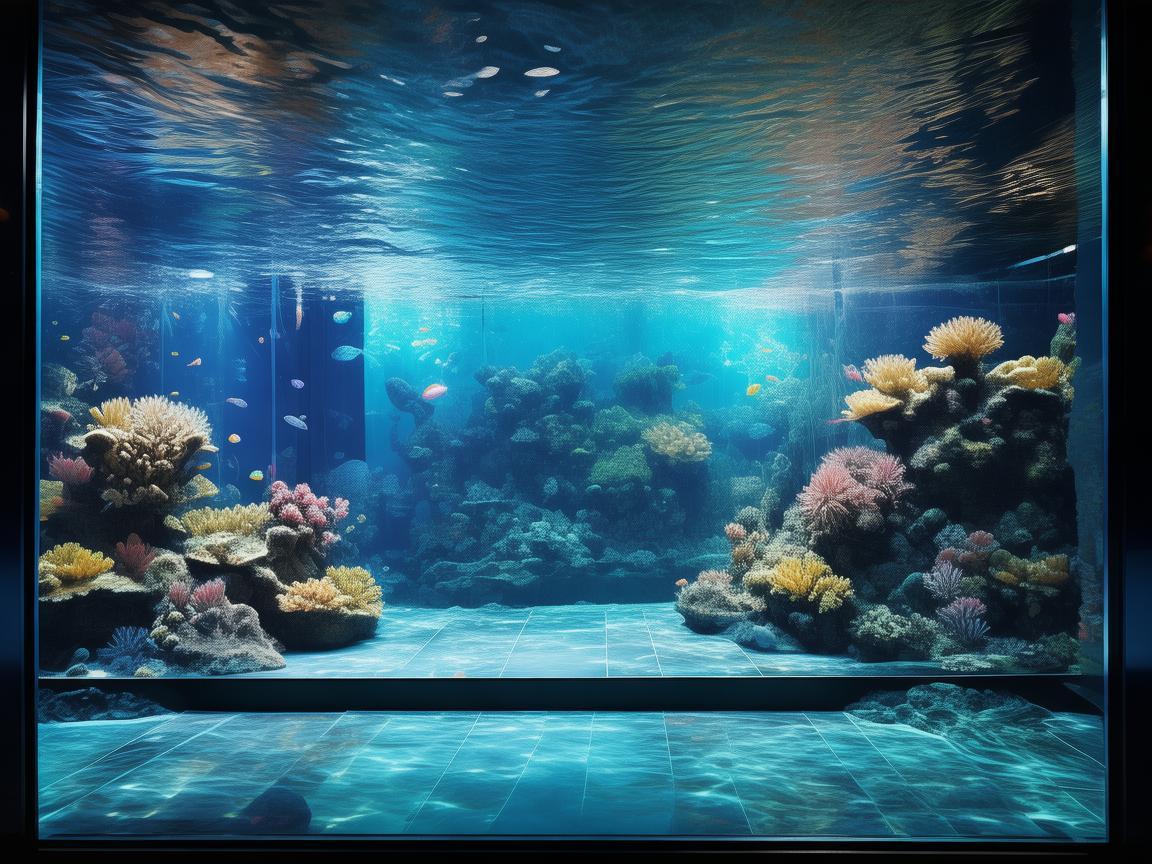 如何在水族馆展区中营造沉浸式体验？